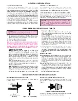 Preview for 3 page of Magnetrol STI Echotel Trident 91S Instruction Manual And Parts List