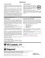 Preview for 20 page of Magnetrol STI Echotel Trident 91S Instruction Manual And Parts List