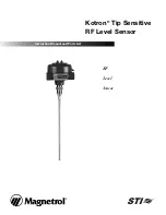 Предварительный просмотр 1 страницы Magnetrol STI Kotron Instruction Manual And Parts List