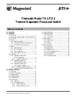 Preview for 3 page of Magnetrol T-D-C Series Installation And Operating Manual