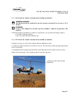 Предварительный просмотр 88 страницы Magni Gyro M-16 C Flight Manual