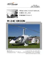 Magni Gyro M-24C Orion Flight Manual preview