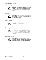 Предварительный просмотр 10 страницы Magni MCP-601 Operator'S Manual