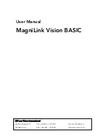 Preview for 1 page of MagniLink MLV-BASIC-19 User Manual