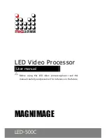 Magnimage LED-500CD User Manual preview