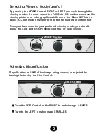 Предварительный просмотр 6 страницы MagniSight Explorer MSE-L19-HD User Manual