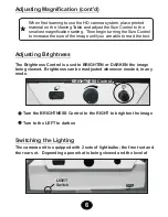 Предварительный просмотр 7 страницы MagniSight MSE-L24-HD Explorer HD User Manual