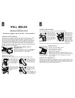 Preview for 3 page of Magnitone Go Bare Well Heeled Instruction Manual