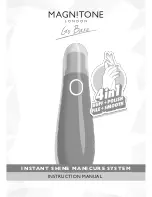 Preview for 1 page of Magnitone INSTANT SHINE Instruction Manual