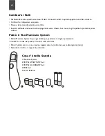 Preview for 9 page of Magnitone INSTANT SHINE Instruction Manual