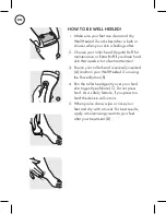 Preview for 8 page of Magnitone WELLHEELED 2 Manual