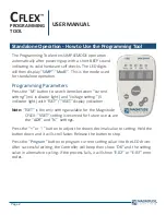 Preview for 4 page of MAGNITUDE LIGHTING CFLEX User Manual