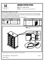 Magnolia Home 2070105WR Assembly Instructions preview