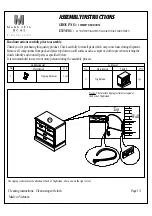 Magnolia Home 2070107WR Assembly Instructions preview