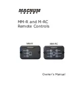 Magnum Energy M-RC Owner'S Manual preview