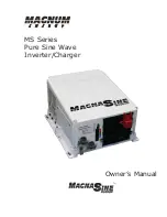 Magnum Energy MagnaSine MS2012 Owner'S Manual preview