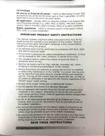 Preview for 3 page of Magnum Energy MM1212 Owner'S Manual