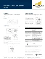 Preview for 4 page of Magnum First M9-EOSW Manual