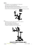 Preview for 8 page of Magnum fitness MF B100 Owner'S Manual