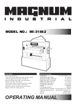 Magnum Industrial MI-31662 Operating Manual предпросмотр