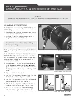 Preview for 12 page of Magnum Industrial MI-91500 Operating Manual