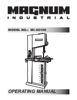 Magnum Industrial MI-92100 Operating Manual preview