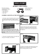 Предварительный просмотр 1 страницы Magnum Industrial MI-99265 Assembly And Installation Instructions