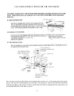 Preview for 34 page of Magnum Winchester WINACI Owner'S Manual