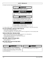 Preview for 4 page of Magnum 28'' DISK Operating Instructions Manual