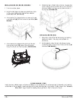 Preview for 14 page of Magnum 28'' DISK Operating Instructions Manual