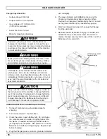 Preview for 26 page of Magnum 28'' DISK Operating Instructions Manual