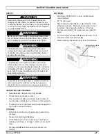 Preview for 27 page of Magnum 28'' DISK Operating Instructions Manual