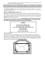 Preview for 29 page of Magnum Baby Countryside Corn/ Biomass / Wood Pellet... Owner'S Manual