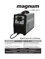 Preview for 1 page of Magnum CARIMIG 202LCD Manual