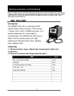 Preview for 6 page of Magnum CARIMIG 202LCD Manual