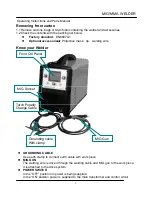 Preview for 8 page of Magnum CARIMIG 202LCD Manual