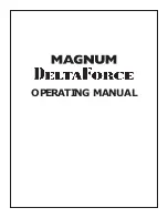 Magnum DELTAFORCE Operating Manual preview