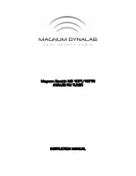 Magnum MD 107T Instruction Manual preview