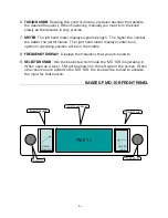 Предварительный просмотр 6 страницы Magnum MD 109 Instruction Manual