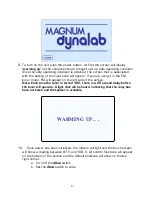 Предварительный просмотр 8 страницы Magnum MD 109 Instruction Manual