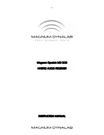 Magnum MD 209 Instruction Manual предпросмотр