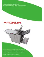 Magnum MFM-LF Product Instruction Manual предпросмотр