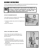 Предварительный просмотр 4 страницы Magnum MI-77100 Operating Manual