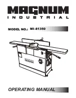 Magnum MI-81350 Operating Manual preview