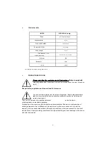 Preview for 5 page of Magnum MIG 208 Alu Synergy Manual