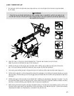 Preview for 25 page of Magnum MLT 4250 Operating & Parts Manual