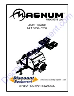 Предварительный просмотр 1 страницы Magnum MLT 5150 Operating & Parts Manual