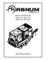 Magnum MMG 125 Operating Manual preview