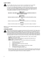 Preview for 4 page of Magnum MMG25FHZ Operating Manual