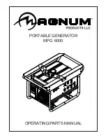 Magnum MPG 5600 Operating & Parts Manual preview